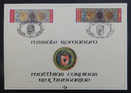 Herdenkingskaart België Belgique 1993 2492HK Missale Romanum - Erinnerungskarten – Gemeinschaftsausgaben [HK]