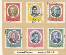 USATI ITALIA 1975 - Ref.0355C "ARTISTI ITALIANI" Serie Di 6 Val. - - 1971-80: Used