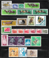 1961-1964 HUNGARY UNGARN MAGYAR LOT OF 26 USED STAMPS CV €3.30 - Usati