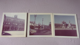 Photo Ancienne Snapshot  1963 PORTUGAL   LISBONNE LISBOA LOT DE 3 - Plaatsen