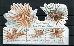 Pitcairn - Block Nr. 68 - "Rotfeuerfisch" ** / MNH (aus Dem Jahr 2015) - Pitcairn Islands