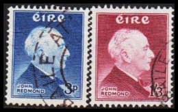 1957. EIRE.  John Edward Redmond Complete Set (Michel 128-129) - JF544531 - Gebruikt