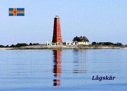 Aland Islands Lagskar Island Lighthouse New Postcard - Finlandia