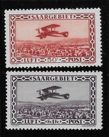 Sarre Poste Aérienne N°1/2 - Neuf * Avec Charnière - TB - Airmail