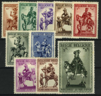 België 583/92 ** - Derde Winterhulpuitgifte - Sint-Maarten I - Oude Beeldjes - Statuettes Anciennes - Unused Stamps