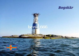 Aland Islands Bogskar Islets Lighthouse New Postcard - Finnland