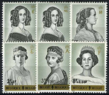 België 1233/38 - Tuberculosebestrijding - Koninginnen Van België - Reines Des Belges - ... Elisabeth - Astrid - Fabiola - Unused Stamps