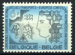 België 1253 - Europese Conferentie Van De Ministers Van Verkeer - Conférence Eur. Des Ministres Des Transports - Unused Stamps