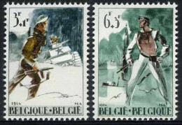 België 1296/97 - Verzet En Bevrijding - Résistance Et Libération - Bataille De Bastogne - Bevrijding V. D Scheldemonding - Unused Stamps