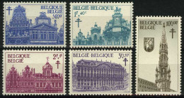 België 1354/58 - Antiteringszegels - Grote Markt - Brussel - Grand 'Place De Bruxelles - MNH - Ongebruikt