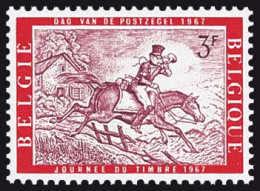 België 1413 - Dag Van De Postzegel - Journée Du Timbre - Postiljon Te Paard - Unused Stamps