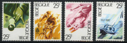 België 2043/46 - Sport - Biljarten - Wielrennen - Voetbal - Zeilschip - Billard - Cyclisme - Football - Voilier - Unused Stamps