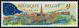 België 2326 - Europese Parlementsverkiezingen - Panorama Van Brussel - Neufs