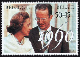België 2396 - 30 Jaar Koninklijk Huwelijk - Koning Boudewijn - Koningin Fabiola - Ungebraucht