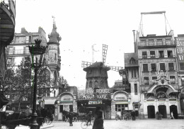 Reproduction CPA - 75 Paris - Place Blanche - Le Moulin Rouge - Paris 1900 - CPM - Carte Neuve - Voir Scans Recto-Verso - Unclassified