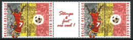 België 2892D - Gem. Uitgifte Met Nederland - Sport - Europees Kampioenschap Voetbal - Football - Volledige Strook - Unused Stamps