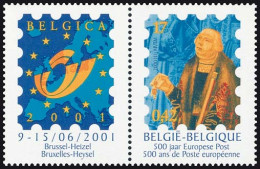 België 2901 - Belgica 2001 - François De Tassis - Ungebraucht