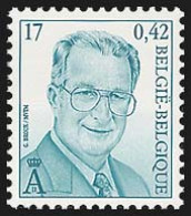 België 2963 - Koning Albert II - Roi Albert II - Unused Stamps