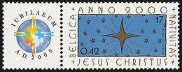 België 2967 - Jubileum A.D. 2000 - Unused Stamps