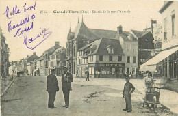 60 GRANDVILLIERS - Entree De La Rue D'Aumale - Grandvilliers