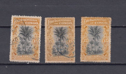 Congo Belge : Ocb Nr:  20 Lot (zie Scan) - Gebruikt