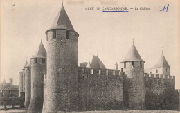 FRANCE - Carcassonne - Cité - Le Château - Carte Postale Ancienne - Carcassonne