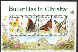 Gibraltar  Butterflies , Papillons 1997 XXX - Gibraltar