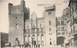 FRANCE - Narbonne - Hôtel De Ville - Animé - Carte Postale Ancienne - Narbonne