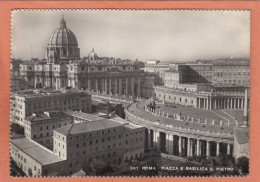 ROMA - LAZIO - PIAZZA E BASILICA S. PIETRO - ECRITE - San Pietro