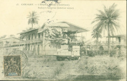 Guinée Française CPA Conakry Hôpital Ballay YT N°5 Type Groupe CAD Conakry 11 MARS 1906 Pour Bordeaux - Storia Postale