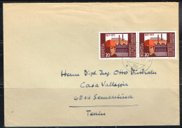 IND L 8 - SUISSE N° 1030 Loi Sur Les Fabriques Sur Lettre - Storia Postale