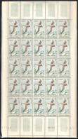TAAF 1959 - N°12 Albatros Fuligineux En Feuille Complète ** (feuille 1) - Neufs