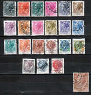 Italie 1953/60 Monnaie De Syracuse Lot ° - 1946-60: Afgestempeld