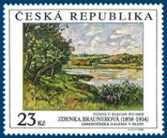 ** 578 Czech Republic Z.Braunerova, Vltava River Near Klecany 2008 - Moderni