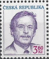 72 Czech Republic Vaclav Havel 1993 - Ongebruikt