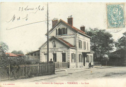 60 VERBERIE - La Gare - Verberie