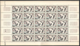 TAAF 1959 - N°13 Skuas En Feuille Complète ** Avec Variété - Neufs