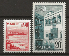 MAROC Colo:, **, N° YT 313 Et 314, TB - Ongebruikt