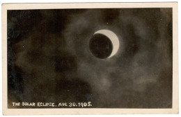 CPA The Solar Eclipse 30 August 1905 - ( Ecipse Solaire 30 Août 1905 ) - Astronomie