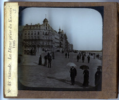 Glasplaat Belgie (10 X 8 Cm) Kursaal, Zeedijk, Hotel Royal Belge, Oostende - Ostende - Otros & Sin Clasificación