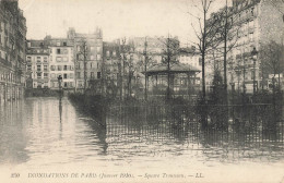 Paris * 12ème * Inondations Janvier 1910 * Square Trousseau * Crue De La Seine - Arrondissement: 12