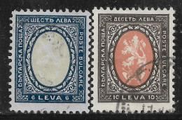 1926-1927 BULGARIA Set Of 2 Used Stamps (Michel # 199,200) CV €4.10 - Usati