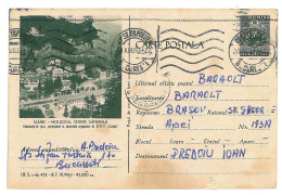 IP 63 - 0452e SLANIC-MOLDOVA, Romania - Stationery - Used - 1963 - Interi Postali