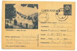 IP 63 - 0145o CACIULATA, Valcea, SPA, Romania - Stationery - Used - 1963 - Interi Postali