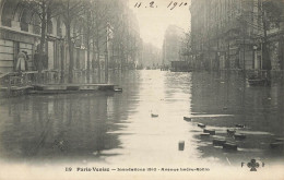 Paris * 12ème * Inondations Janvier 1910 * Avenue Ledru Rollin * Passerelles * Crue De La Seine - Distrito: 12