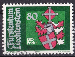 # Liechtenstein Marke Von 1980 O/used (A5-4) - Used Stamps