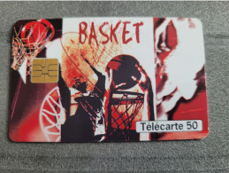 Télécarte 50 Unités Basket - Deportes