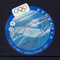 Suisse // Schweiz // Switzerland //  2000  // Jeux Olympiques Sydney 2000 Natation, No. 1010 - Used Stamps