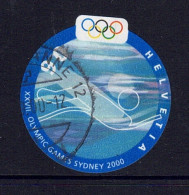 Suisse // Schweiz // Switzerland //  2000  // Jeux Olympiques Sydney 2000 Natation, No. 1010 - Used Stamps