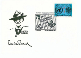 SC 28 - 747 AUSTRIA, Scout - Cover - Used - 1987 - Briefe U. Dokumente